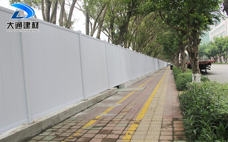 深圳市政pvc圍擋的好處，深圳大通建材圍擋廠家